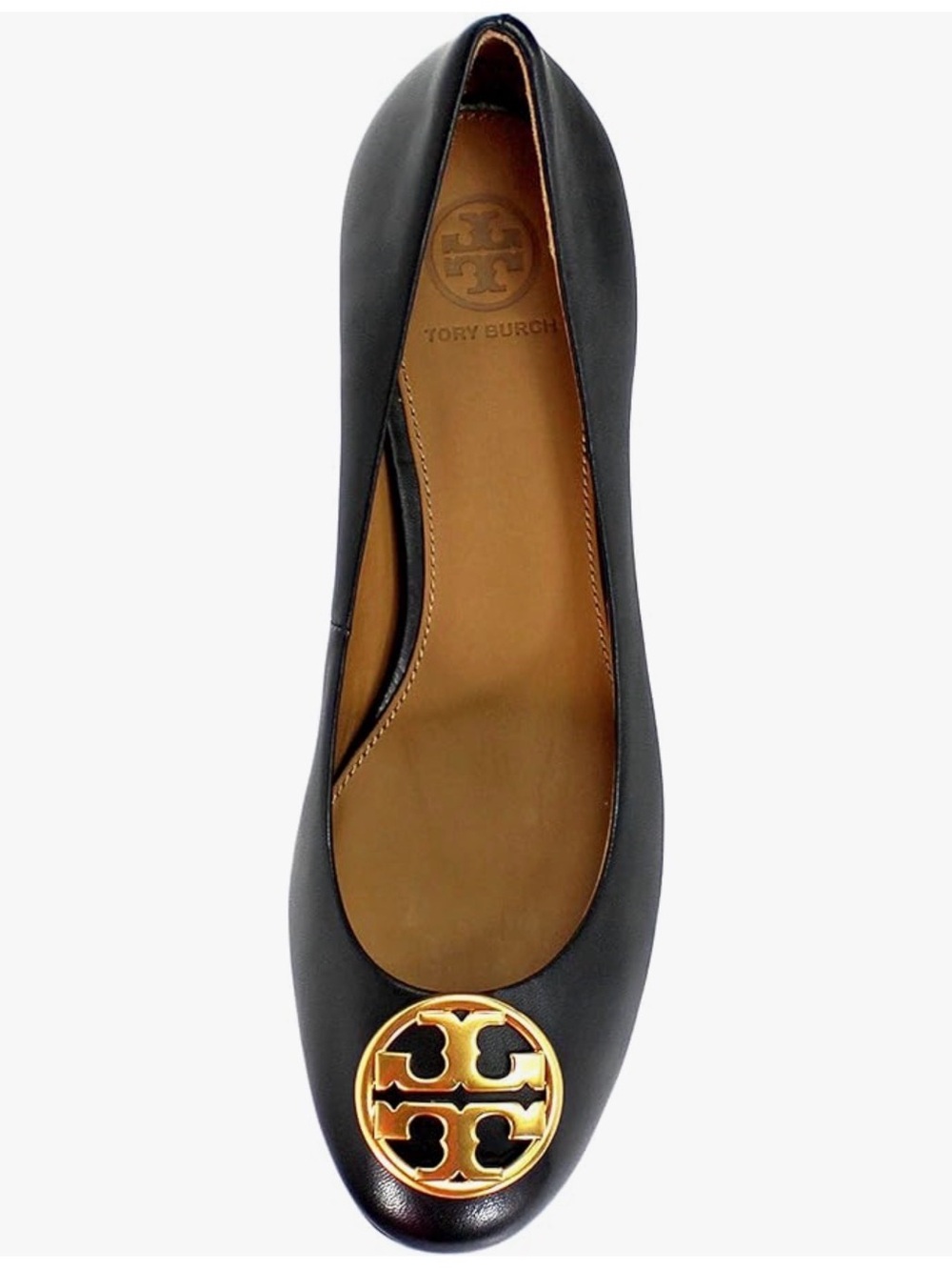 Tory Burch Women's Chelsea 50MM Pump (Perfect Black, Size 8) - Picture 3 of 8